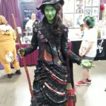 A wickedly awesome costume and makeup. This gal was so talented!