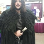 I think he was my favorite Jon Snow. I love the tortured expression, ha ha ha! Cool outfit.